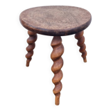 Brutalist stool from the early 20th century