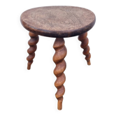 Brutalist stool from the early 20th century