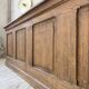 Comptoir de commerce 1950 bois pin 211cm