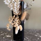 Black designer vase