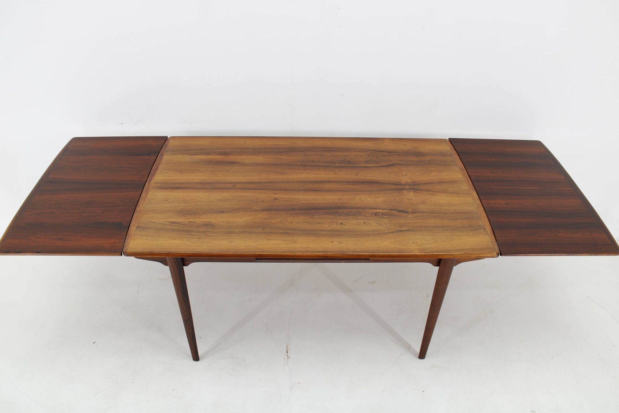 1960s Danish Wooden Extendable Dining Table