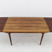 1960s Danish Wooden Extendable Dining Table