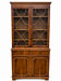 19th-century vintage English display cabinet