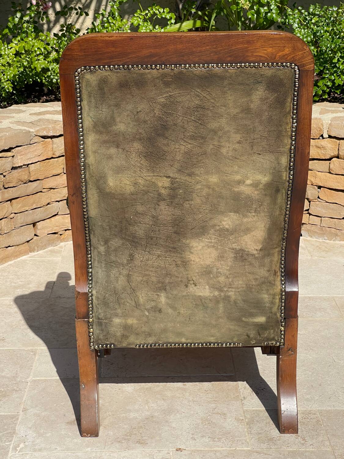 Chesterfield Mahogany Armchair