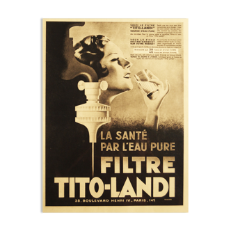 Advertising "Tito-Landis" 1930s