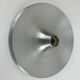 Space Age Flush Light Les Arcs Brushed Aluminum, 1960-70s