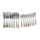 16-piece silver-plated fish set