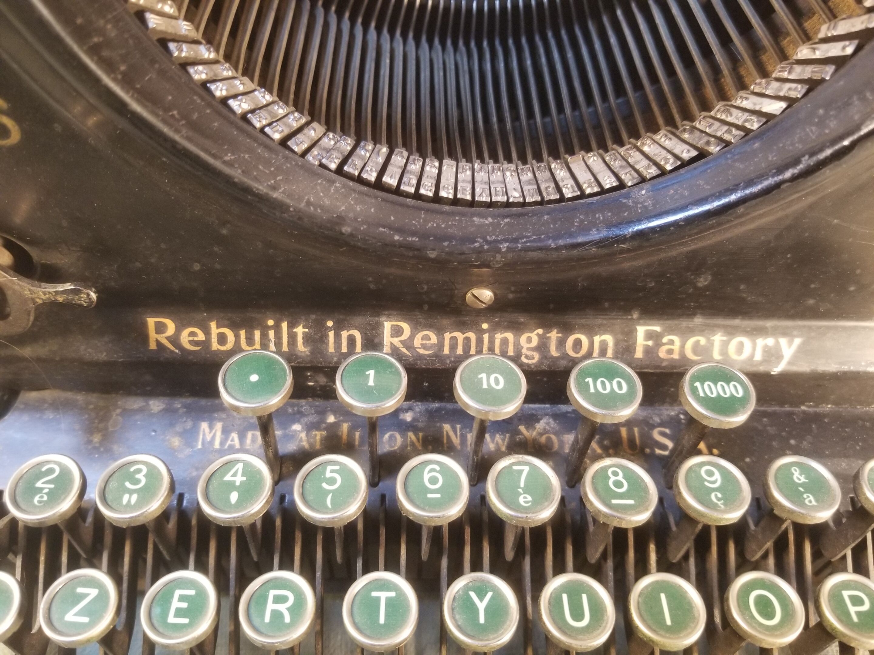 Remington 16 mechanical typewriter - 30s
