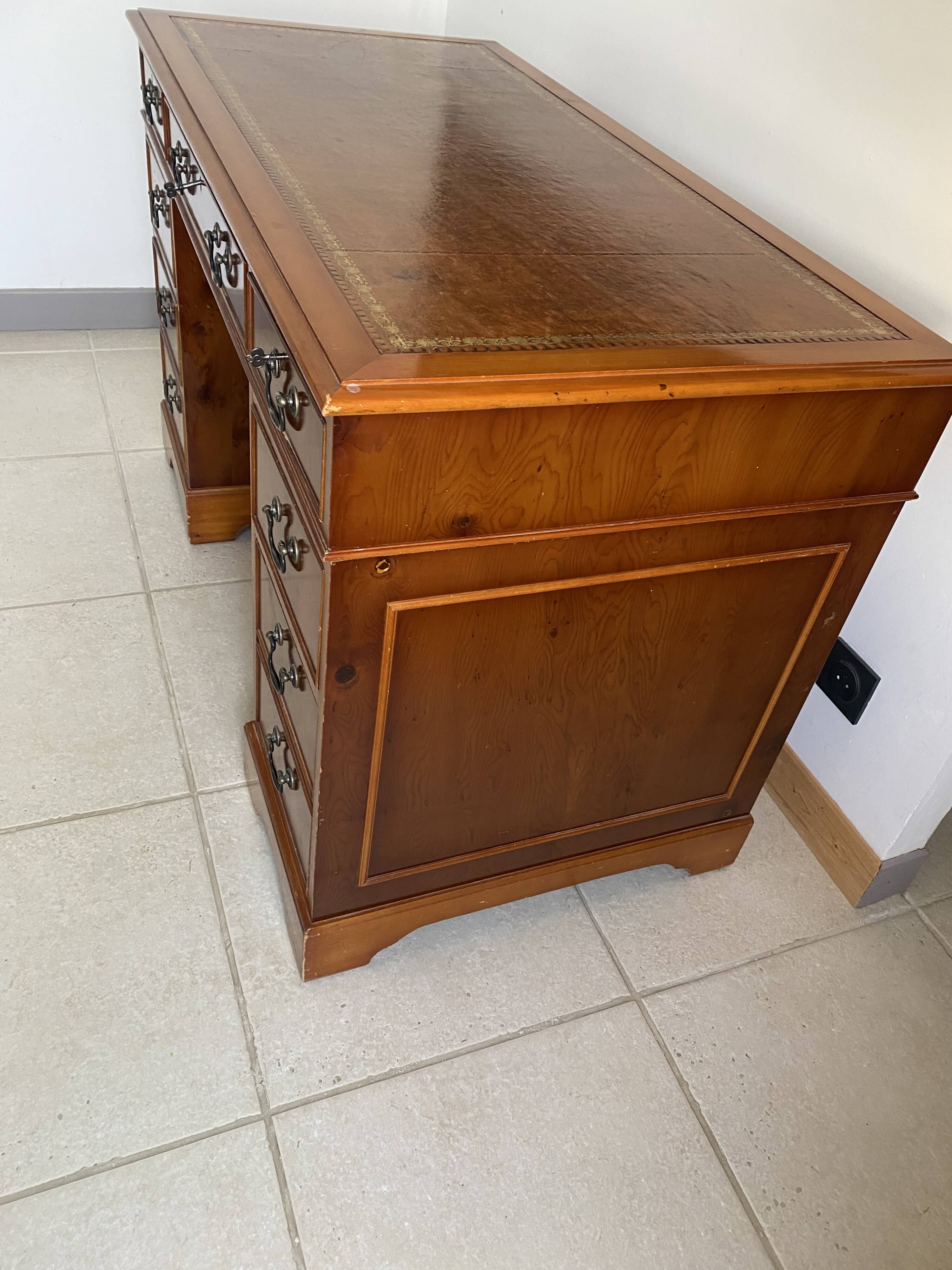 Bureau anglais acajou