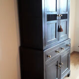 "Food Cupboard" - Dark oak - Wales (Wales) - Late XVIII