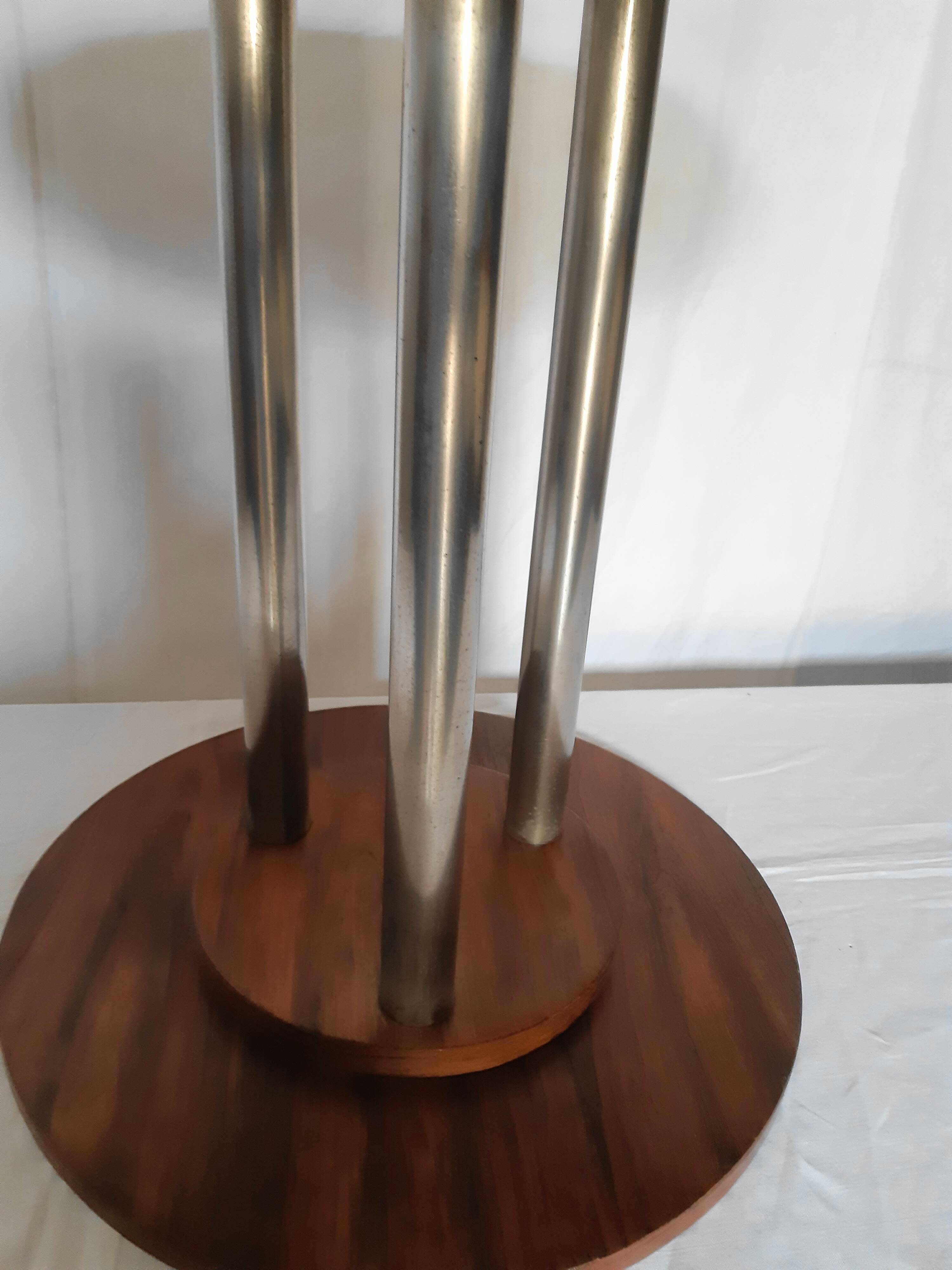Table gueridon art deco en palissandre, années 30