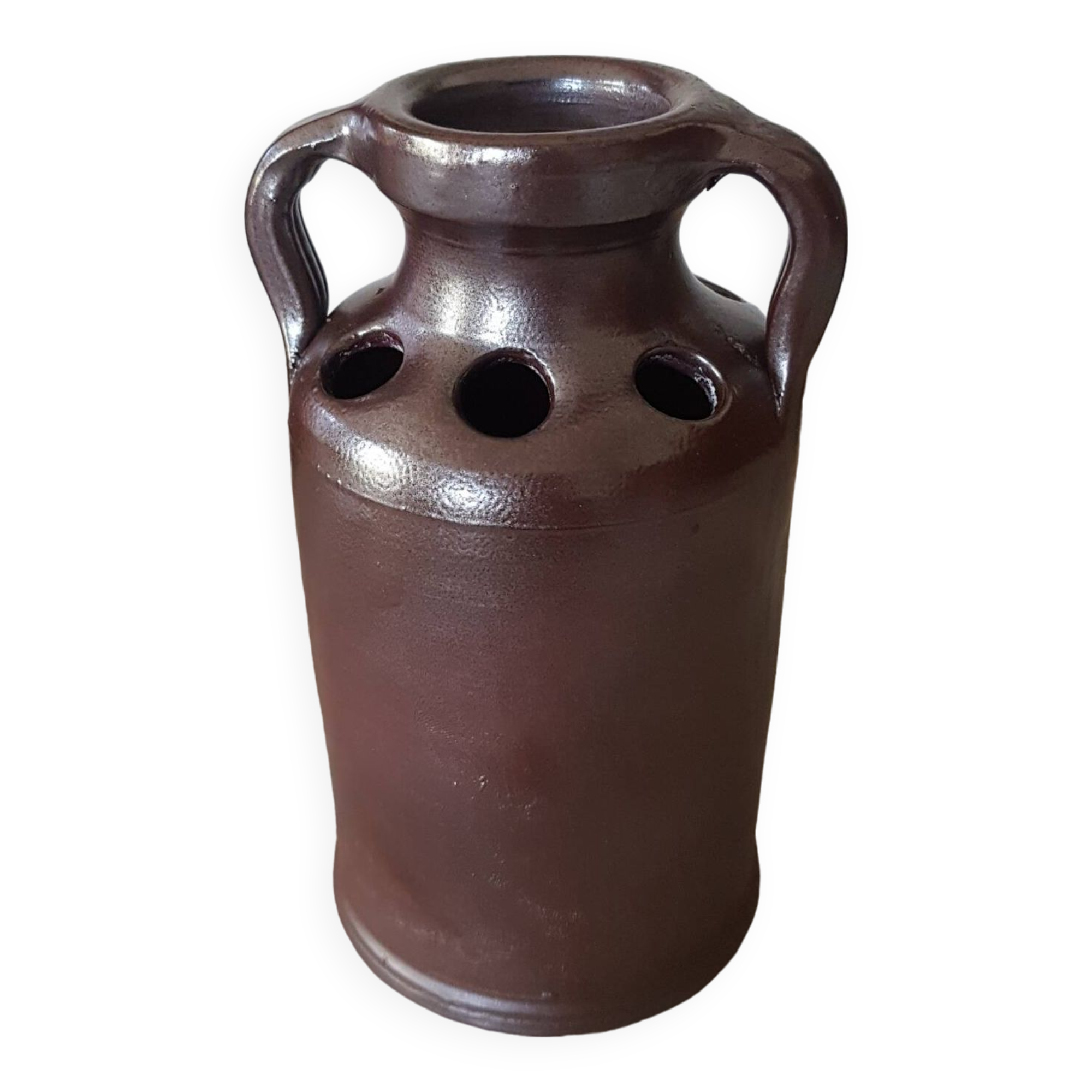 Stoneware flower vase 1970
