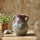 Vase en grès studio pottery Milly Finn, Royaume-Uni années 60-70