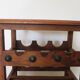 Solid wood wine rack