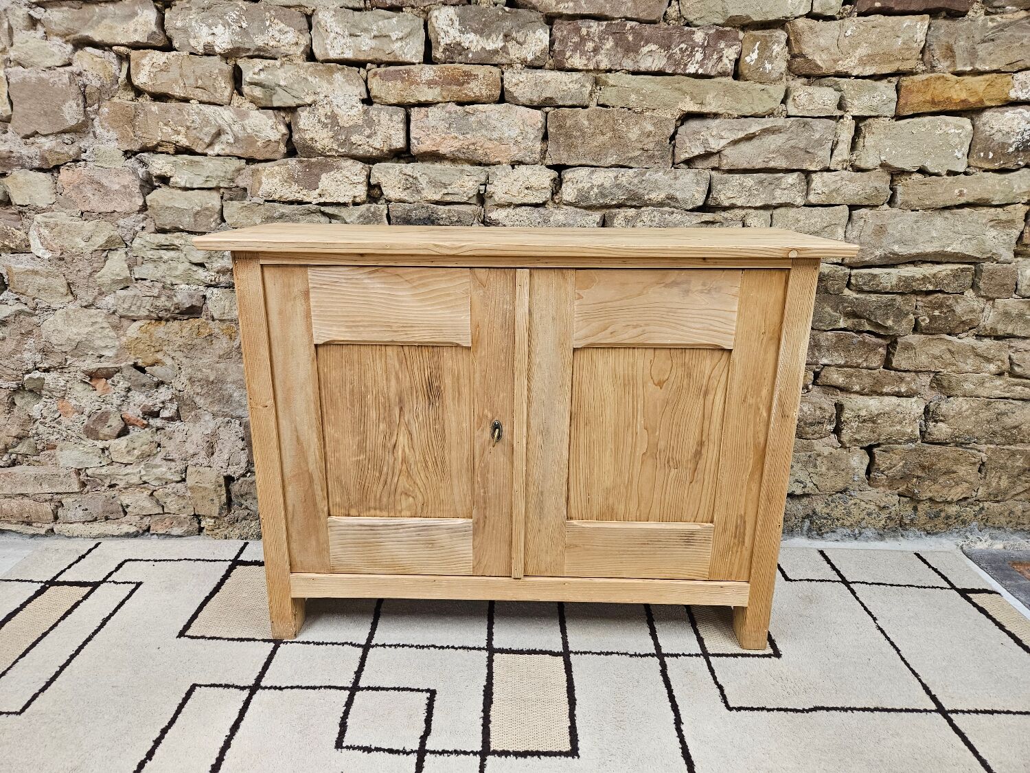 Vintage low sideboard fir 1960