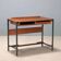 Coiffeuse vintage en placage d’acajou design Italie 1960s