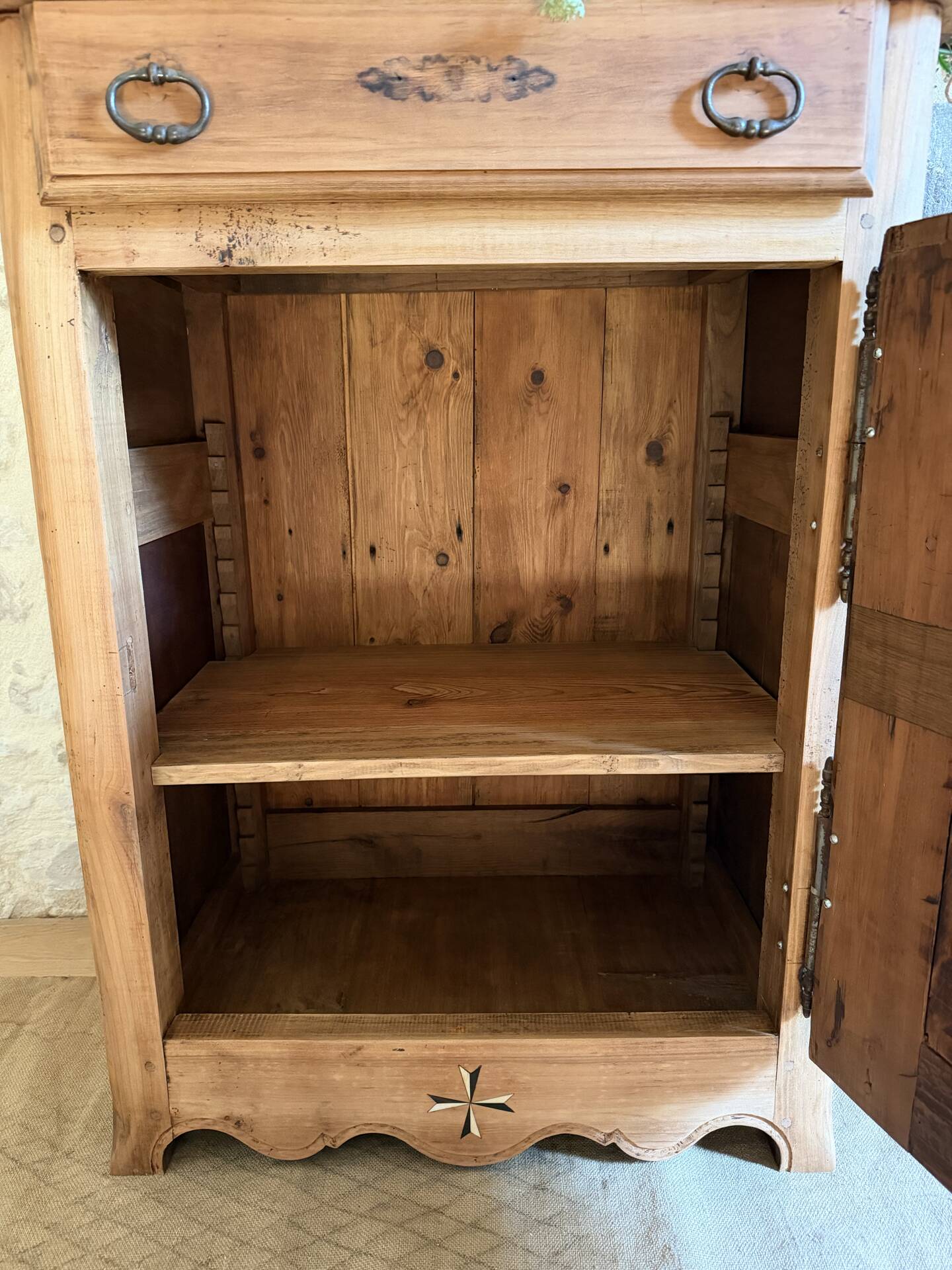 Confiturier, small renovated sideboard