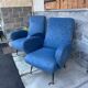 Paire de fauteuils vintage années 50/60