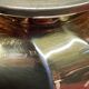 Christofle champagne bucket, gilded metal, twisted model.