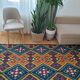Romanian rug handwoven in wool