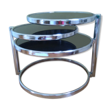 Round coffee table 70s