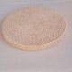 Glazed rattan tray