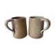 Duo of mugs mugs in Marais sandstone
