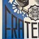 Shepard fairey (obey) - “liberty equality fraternity” screen print 91x61cm