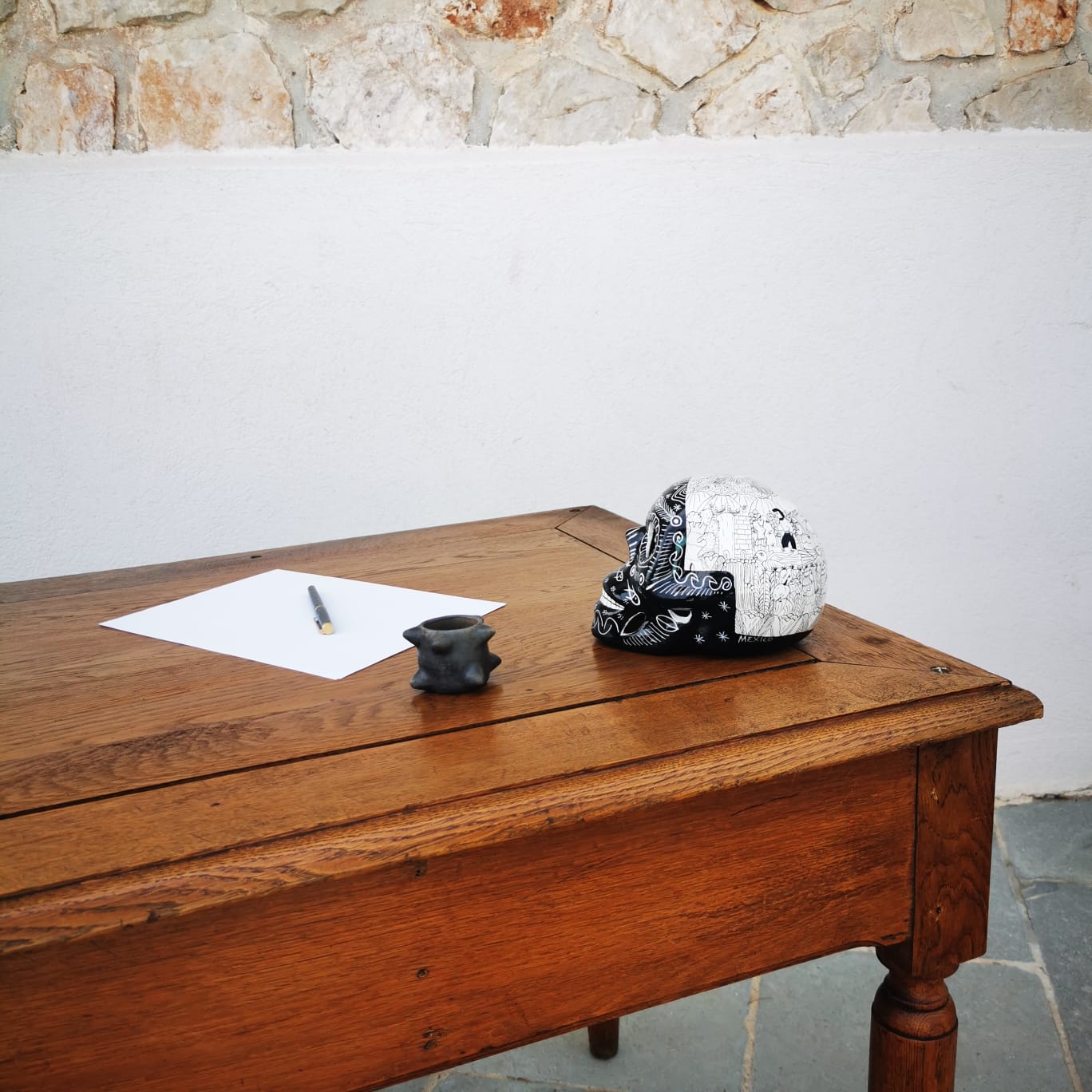 Old oak directoire style office