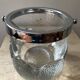 Crystal ice bucket from Lacs Italy 1970s