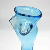 Vase sculpture en verre femme buste Stefano Toso Murano 19670's