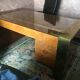 Jean-Claude Mahey elm burl desk
