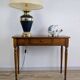 Console in cherry wood with turned legs and drawer – classic charm