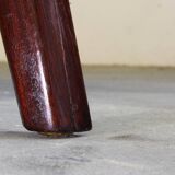 Fauteuil lounge Senator vintage en acajou, signé Ole Wanscher pour Cado, années 1960