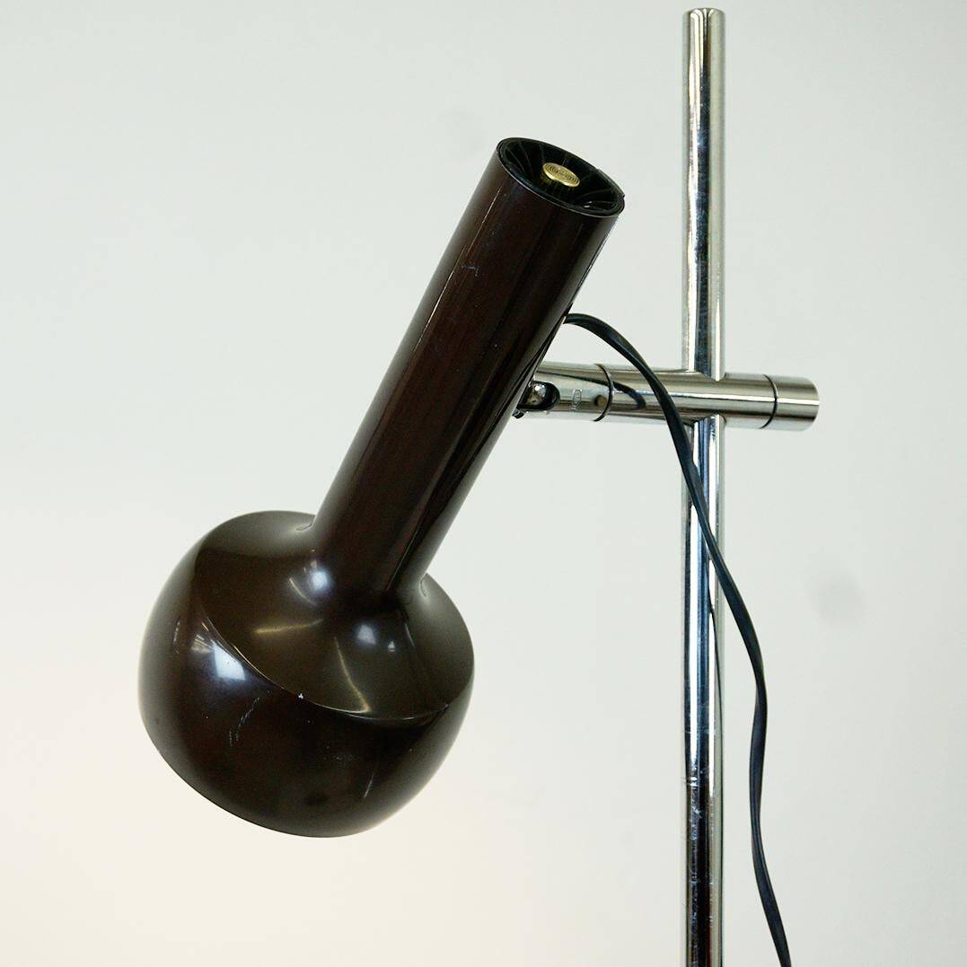 Brown Space Age Spot Floor Lamp by Swiss Lamps International