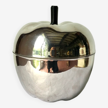 Seau à glaçons pomme chromée 1970s