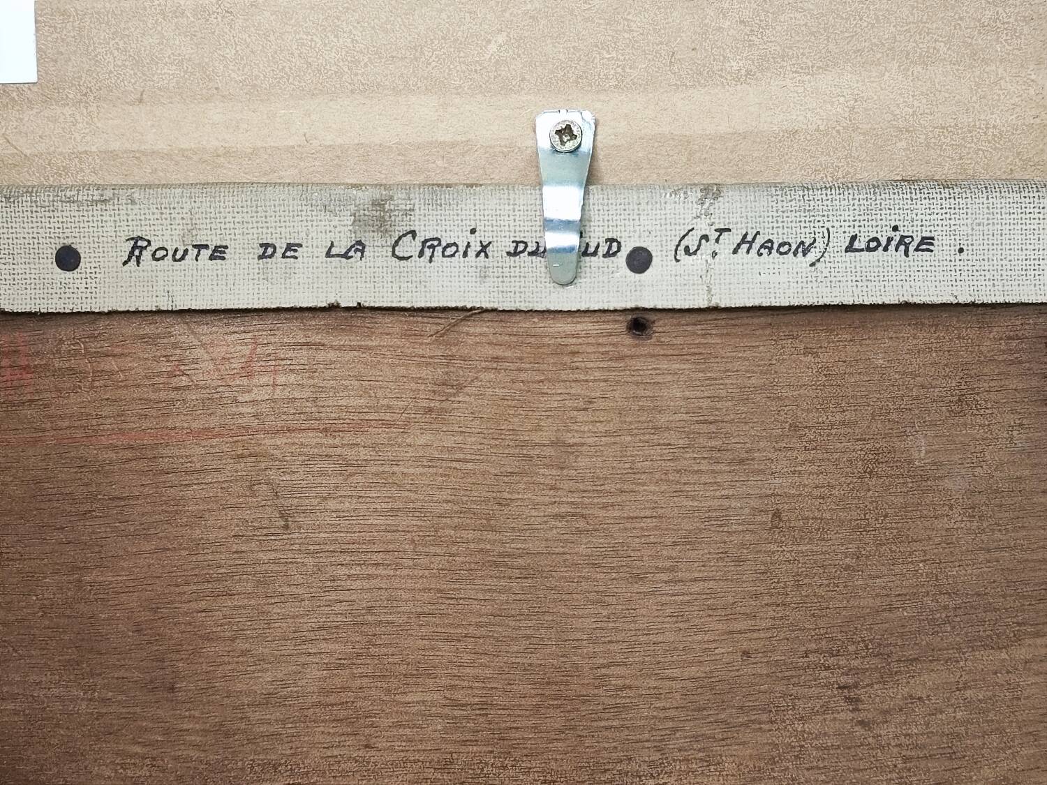 Peinture à l'huile - H. Thévenot