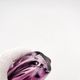 Murano Sommerso Vase Sculptural Organic Amethyst