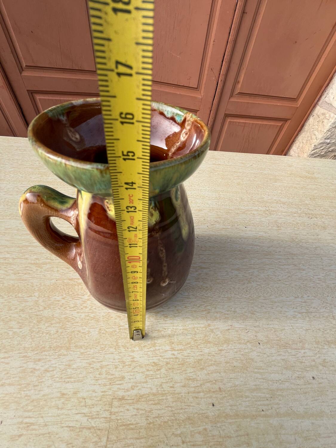 Vintage ceramic pitcher