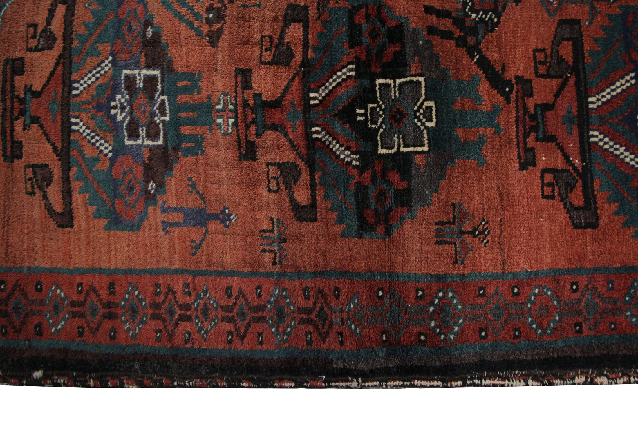 Tapis Afshar Persan- 115x216cm
