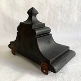 Victorian ebonized wood wall console, circa 1840