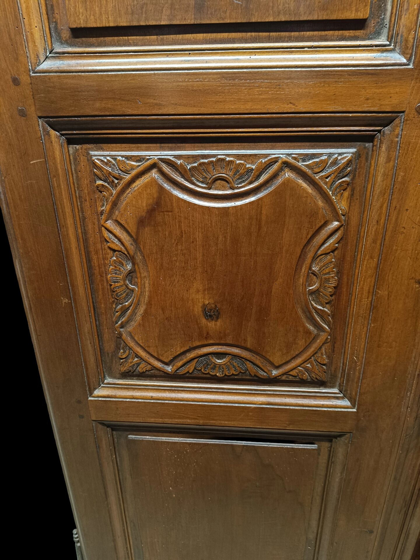 Walnut door set