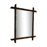 Parquet bamboo mirror
