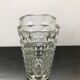 Old vase glass moulded grand vintage model