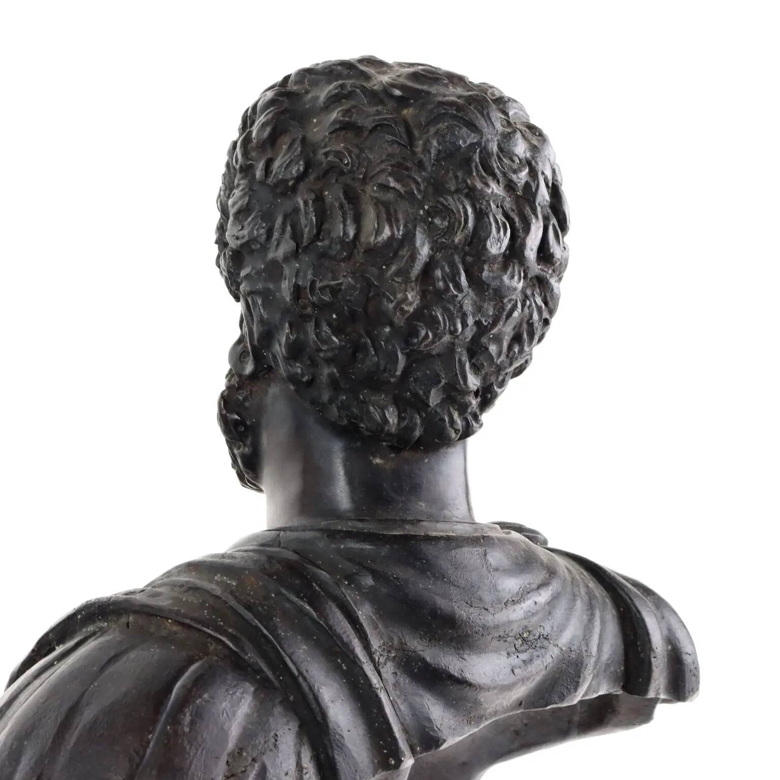 Ancient bronze sculpture of Marcus Aurelius, Chiurazzi Foundry Naples 1900s