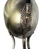 Set of three silver-plated tripod jugs, Empire, late 19th century