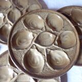 4 St Clément oyster plates
