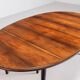 Arne Vodder oval dining table model 212 in rosewood Sibast Denmark 1960