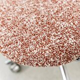 Chaise de bureau vintage de Kovona en tissu Kvadrat, années 1990.