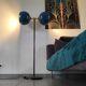 Lampadaire vintage 1980 double éclairage